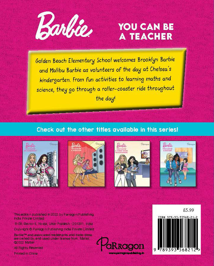 A　Can　Barbie　Mattel　Teacher　Publishing　You　Parragon　Be　–