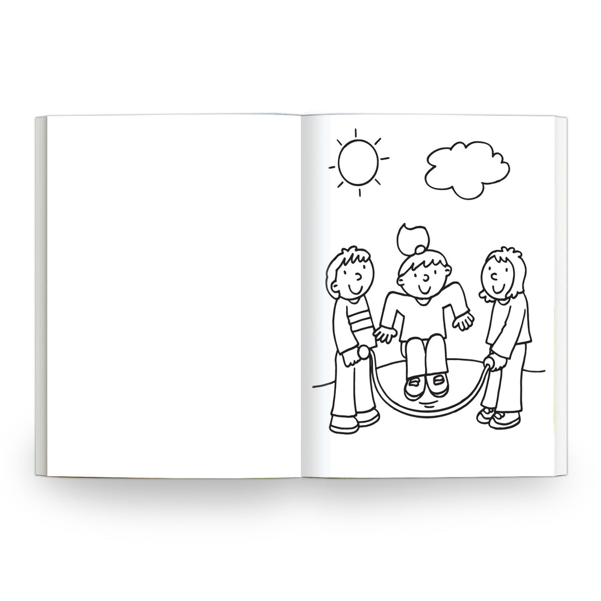 My Bright Blue Book of Colouring |For Kids 3–6 Years | 32 Large and Simple Pictures to Colour