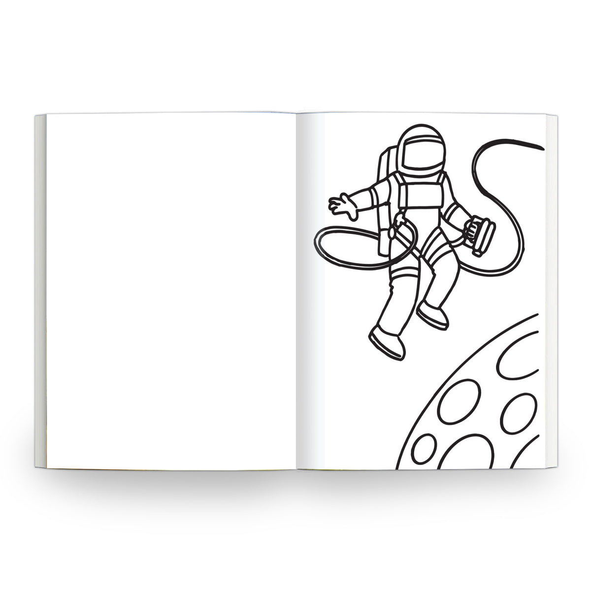 My Bright Blue Book of Colouring |For Kids 3–6 Years | 32 Large and Simple Pictures to Colour