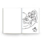 My Bright Blue Book of Colouring |For Kids 3–6 Years | 32 Large and Simple Pictures to Colour