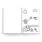 My Bright Blue Book of Colouring |For Kids 3–6 Years | 32 Large and Simple Pictures to Colour