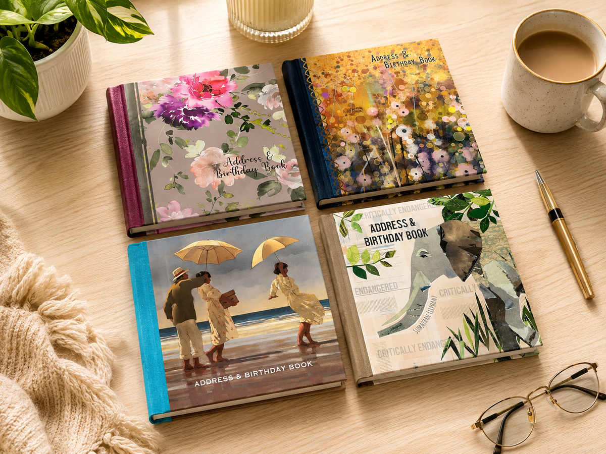 Address & Birthday Book | Passion Floral Design