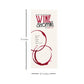Wine Magnetic Shopping List Pad | 74 Tear-Off Sheets with Fridge Magnets