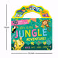 Carry Along 10 Button Sound Book: Jungle Adventure | Interactive Sound Book for Kids| Early Learning | Travel-Friendly | Press & Play Carry-Along