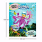 Write with Luna Octopus | Activity Book | Writing Activity | Early Learning Workbook | Handwriting Practice | Learn Alphabets