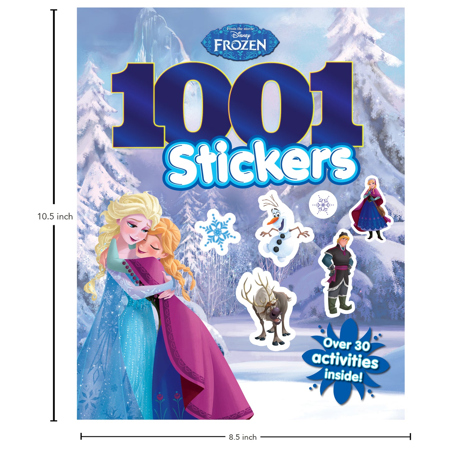 Disney Frozen 1001 Stickers Book | Many Activities with Marvel Stickers for Kids