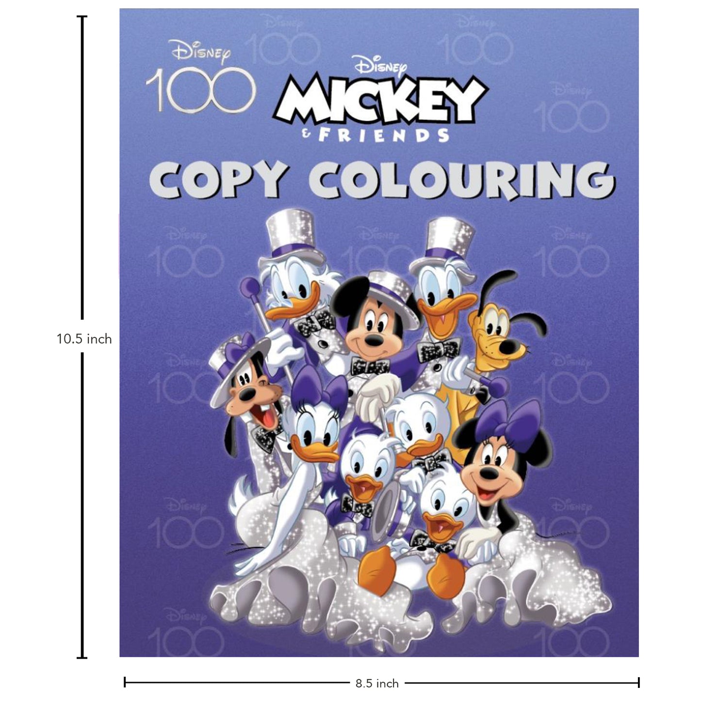 Disney 100 Copy Colouring book | Copy Color | D100 Copy Colouring Books | Disney mixed colouring book