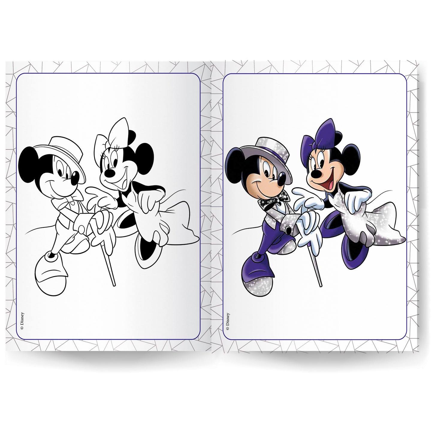 Disney 100 Copy Colouring book | Copy Color | D100 Copy Colouring Books | Disney mixed colouring book