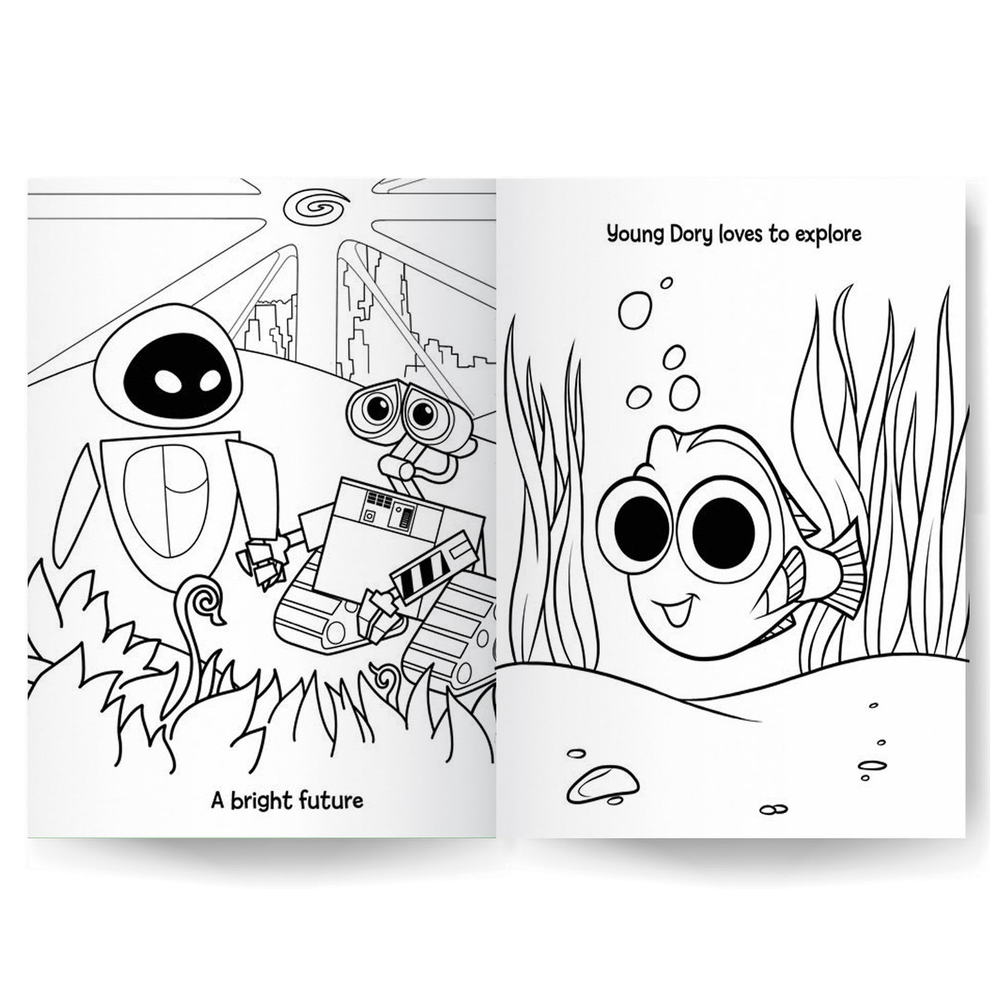 Pixar: Simply Colouring Walt Disney