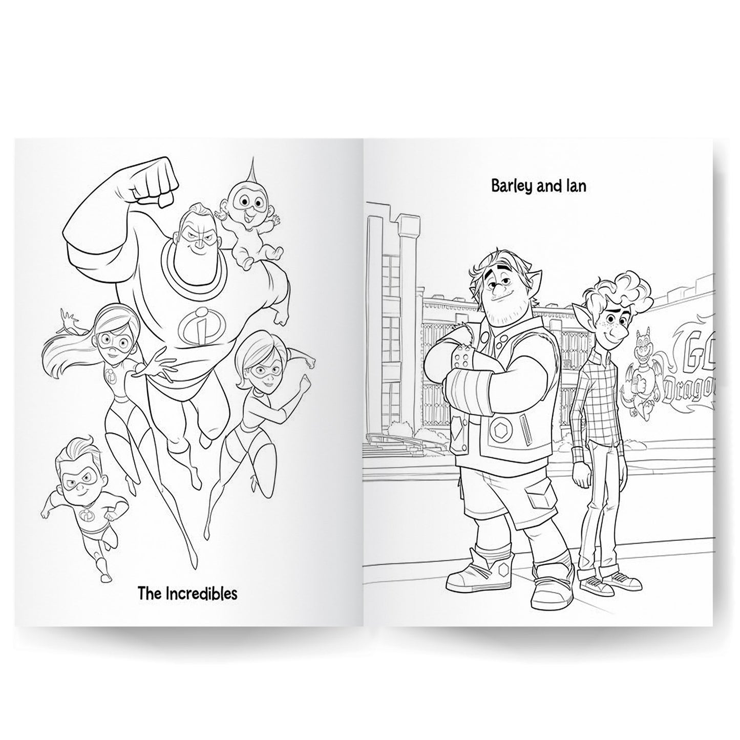 Pixar: Simply Colouring Walt Disney