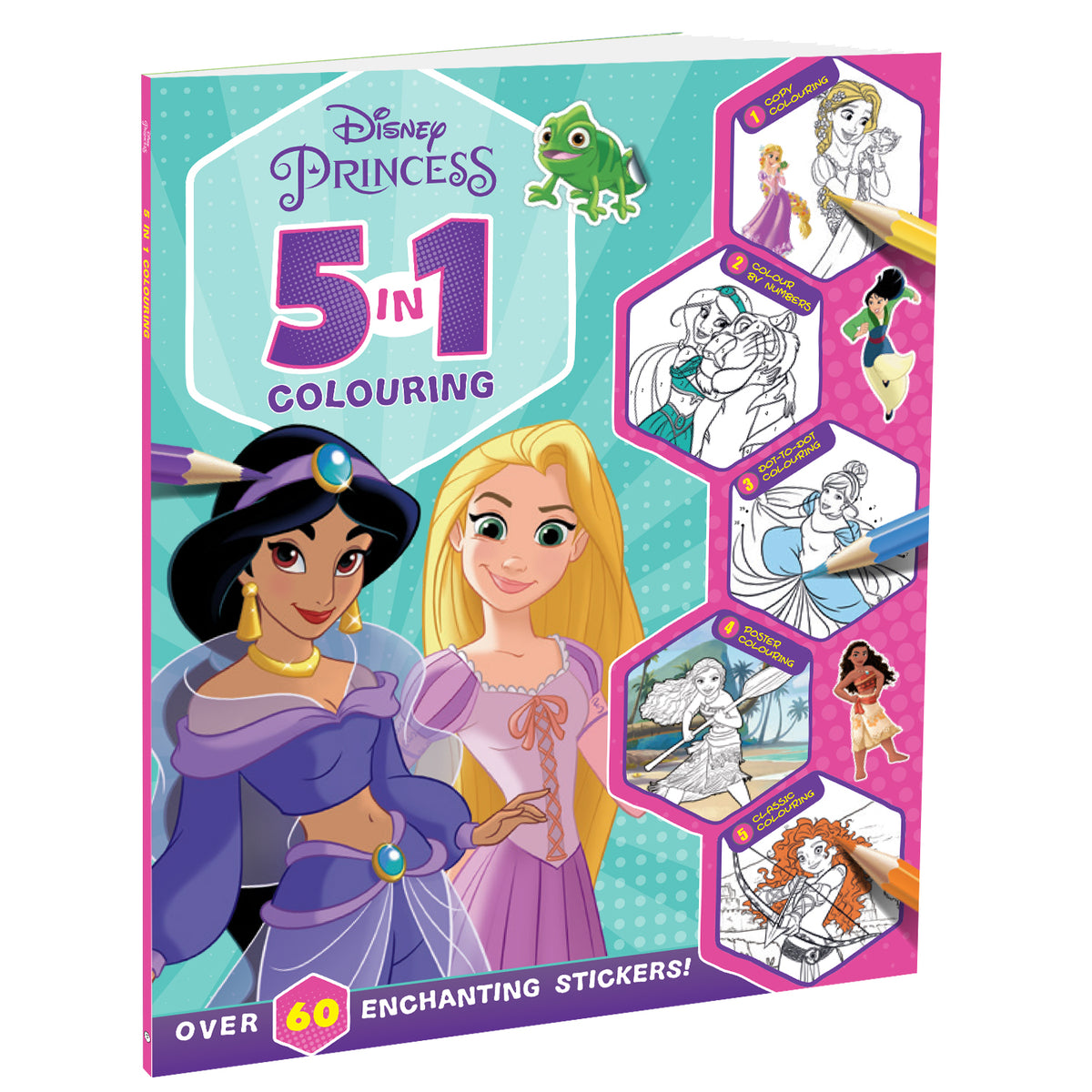 Princess Colouring Book With Stickers