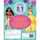 Disney Princess: 5-In-1 Colouring | Stickers, Coloring & Activities Books for Kids