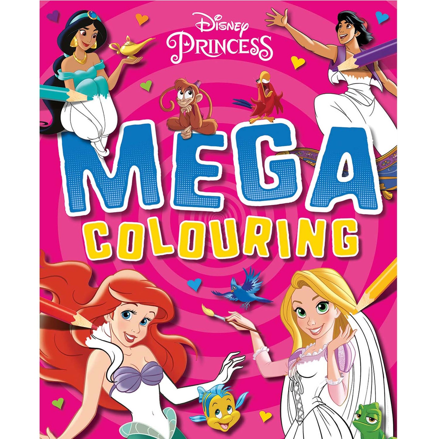 Disney Princess: Mega Colouring