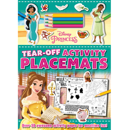 Disney Princess: Tear Off Activity Placemats [Paperback] Parragon