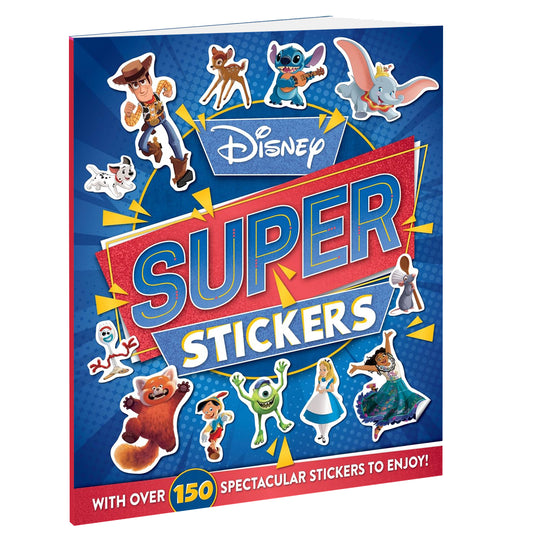 Disney Super: Stickers Book | Colouring, Stickers & Activities Book for Kids