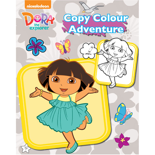 Dora the Explorer Copy Colour Adventure Parragon Publishing India