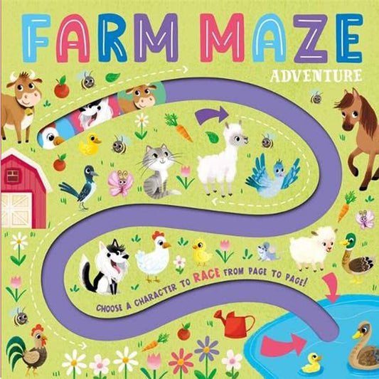 Farm Maze Adventure (A-Maze Boards) Igloo Books