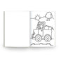 My Wild Green Book of Colouring |For Kids 3–6 Years | 32 Large and Simple Pictures to Colour