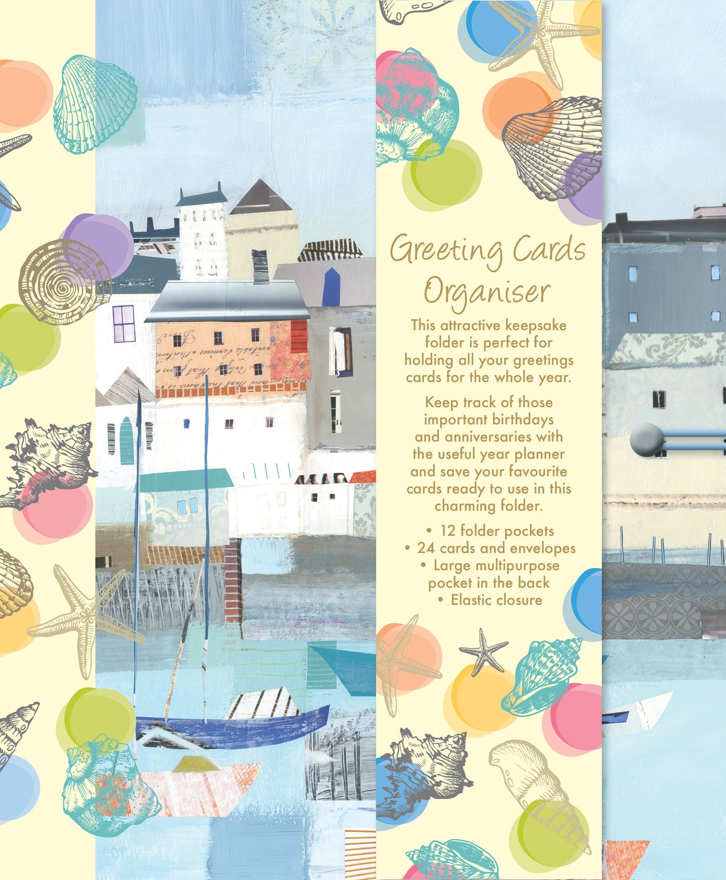 Greeting Cards Organiser - By the Sea