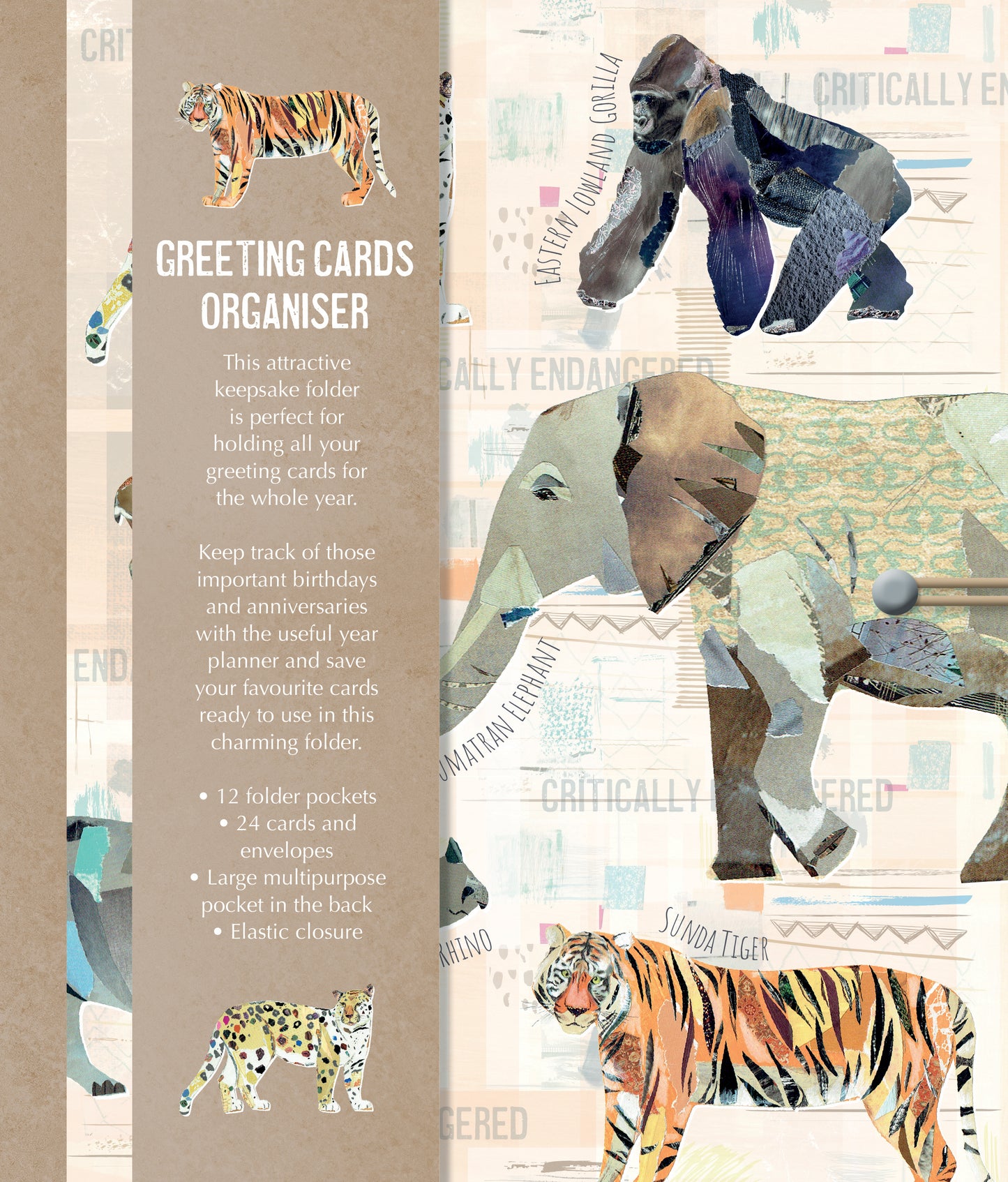 Greeting Cards Organiser - Endangered