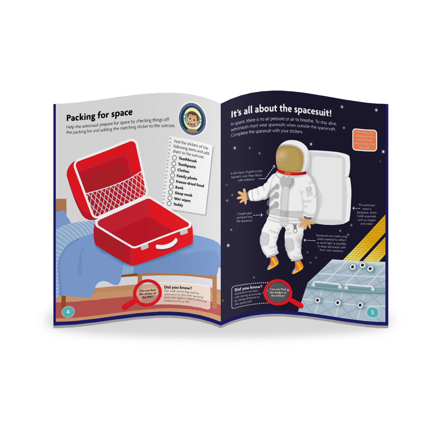 FunFacts - Sticker Activity Book - Solar System | Sticker Activity Book | Educational Activity Book | Interactive Learning | Preschool Activity Book | Ages 4–8