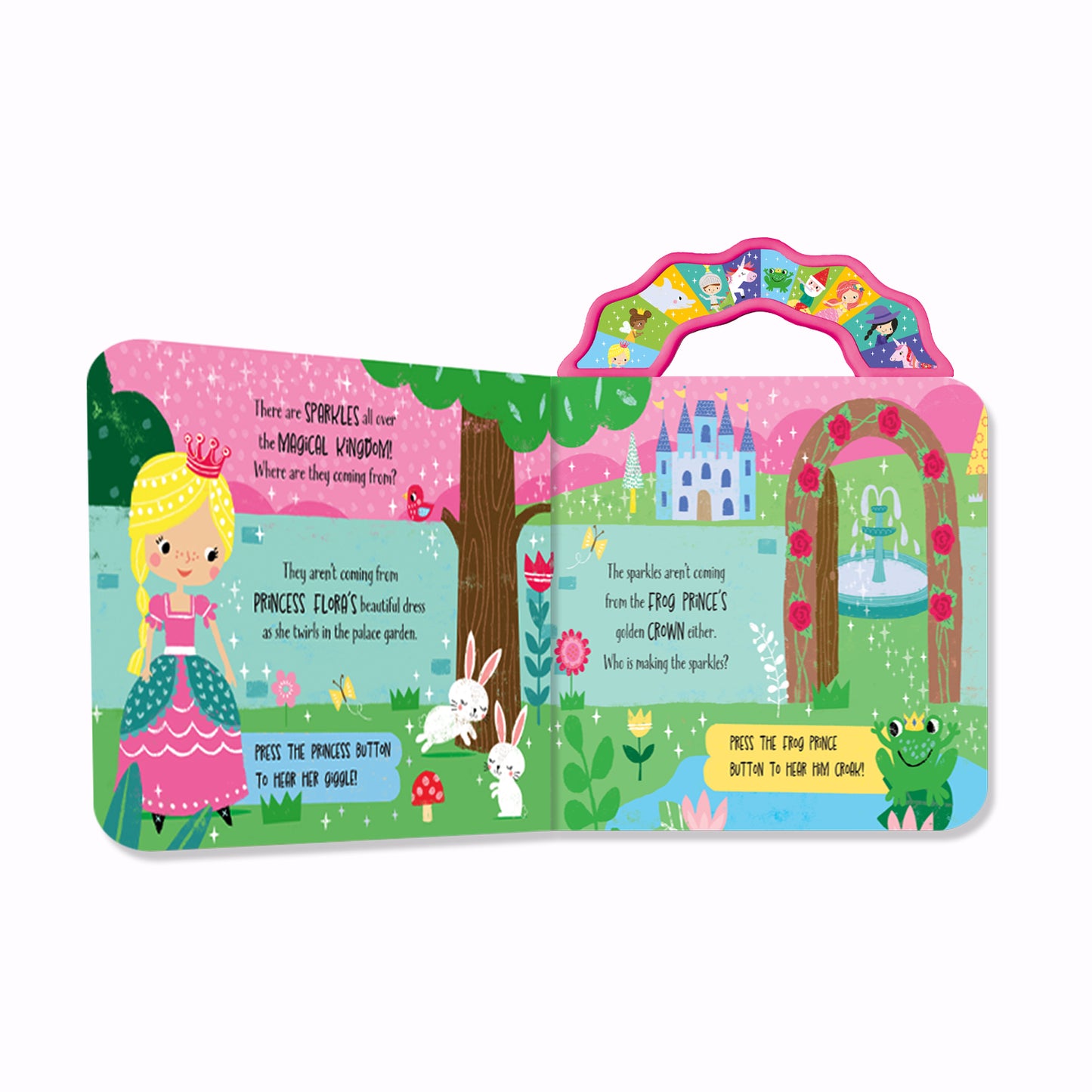 Carry Along 10 Button Sound Book: Magical Adventure | | Interactive Sound Book for Kids| Early Learning | Travel-Friendly | Press & Play Carry-Along