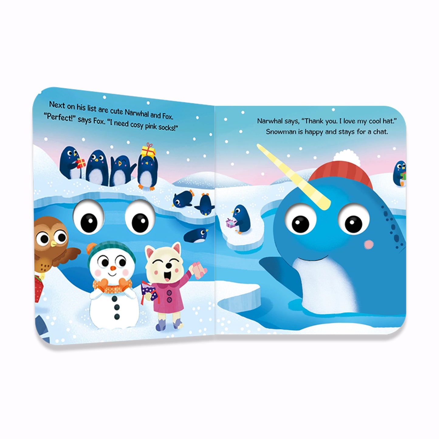 Wobbly Eyes 2: Chilly Snowman| Christmas Book | Holiday Storybook | Interactive Christmas Book | Christmas Read Aloud |  Christmas Gift for Kids | Festive Picture Book