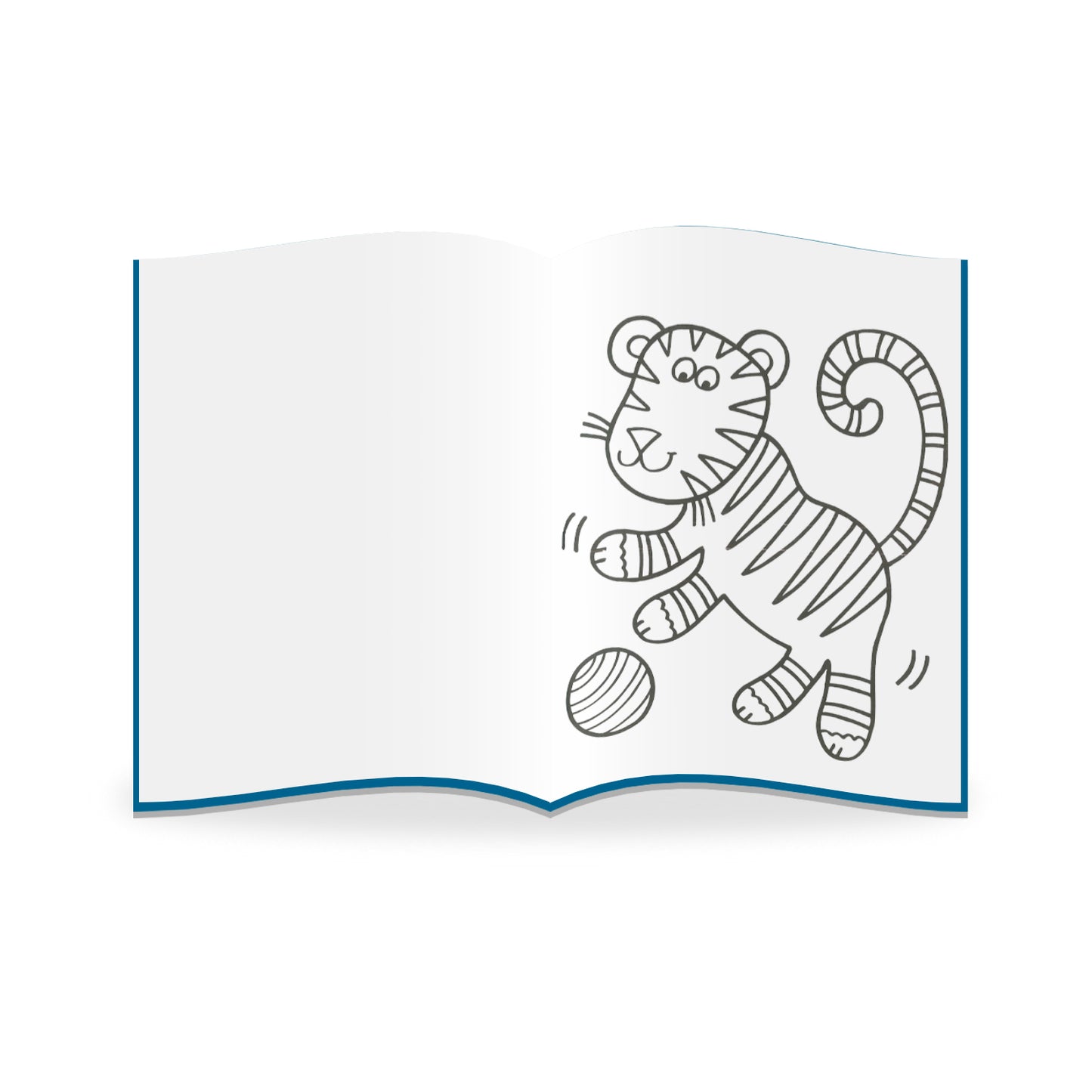 My Big Blue Book of Colouring | Colouring Book | Colouring Book for Kids | Creative Activities | Fine Motor Skills | Preschool Learning | Drawing Fun