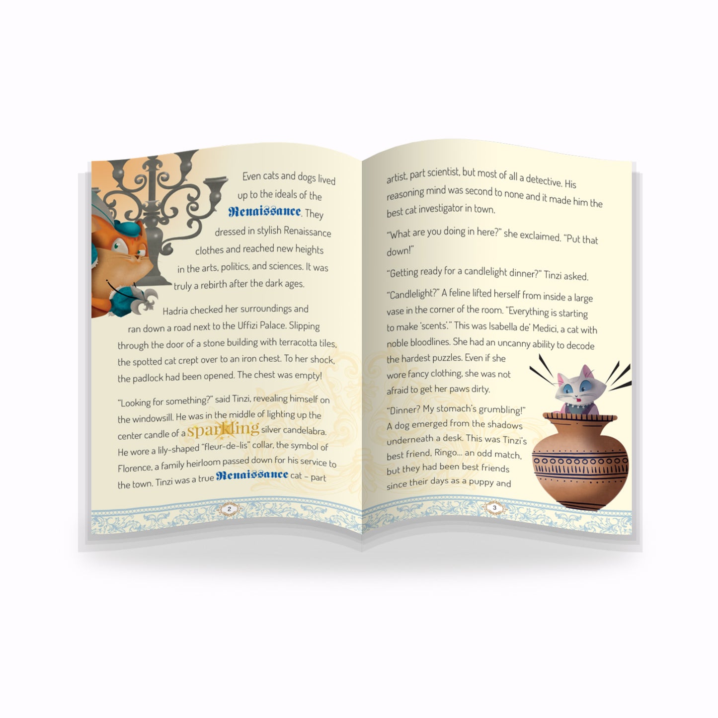 Florentine Cats The Search for the Cat Burglar | Book 1| Chapter Book | Kids Fiction Series | Humorous Mystery Series | Adventurous Cat Stories