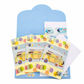 Pope Twins Illustration  By the Sea Greetingcard Collection