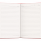 Prosecco A5 Flexi-Bound Ruled Notebook | 176 Sheets Ruled White Paper | Printed Page Edges