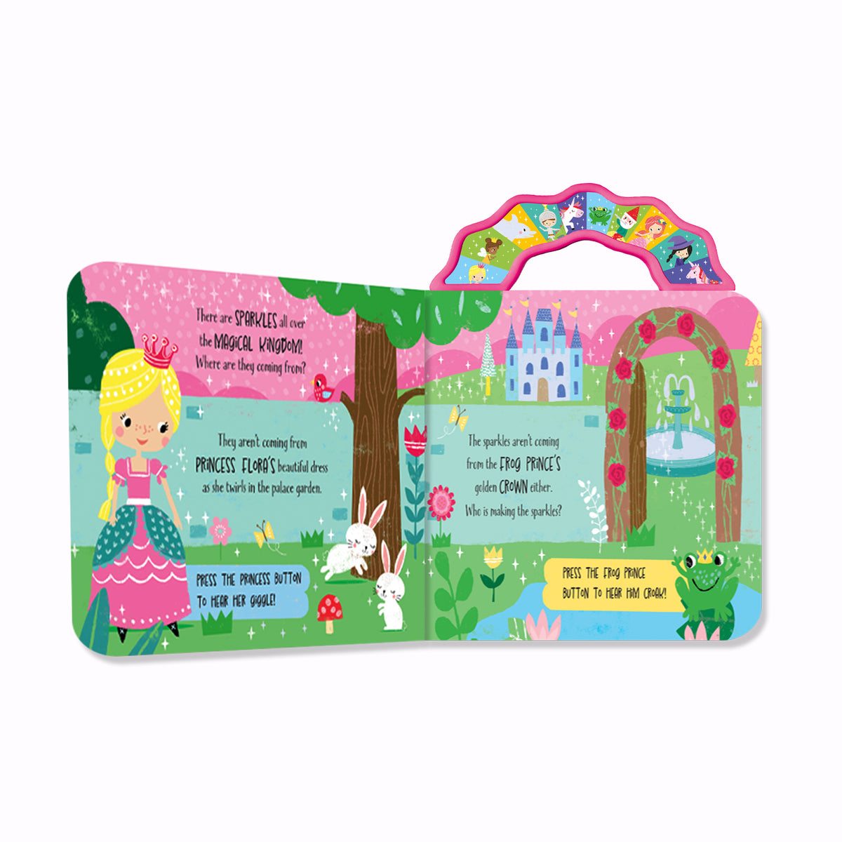 Carry Along 10 Button Sound Book: Magical Adventure | | Interactive Sound Book for Kids| Early Learning | Travel-Friendly | Press & Play Carry-Along