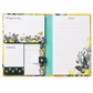 Bee Wild Sticky Notes Folder | 7 Sticky Note Pads, Tear-Off List Pad & Hardback Organizer