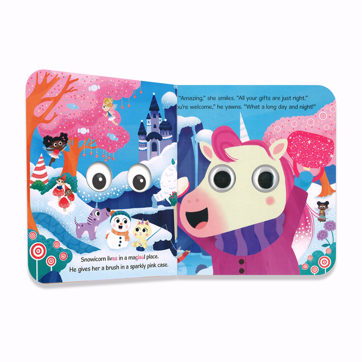 Wobbly Eyes 2: Chilly Snowman | Christmas Book | Holiday Storybook | Interactive Christmas Book