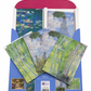 Claude Monet Water Lilies Greetingcard Collection | 20 Premium Blank Greetingcards with Envelopes