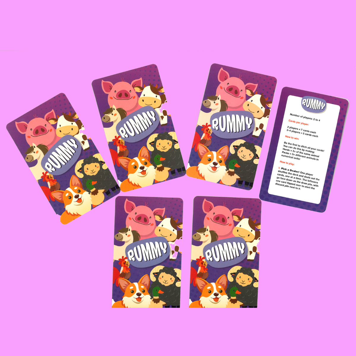 Classic Card Game Old Maid | Classic Family Card Game | Travel Game for Kids | Learning Fun
