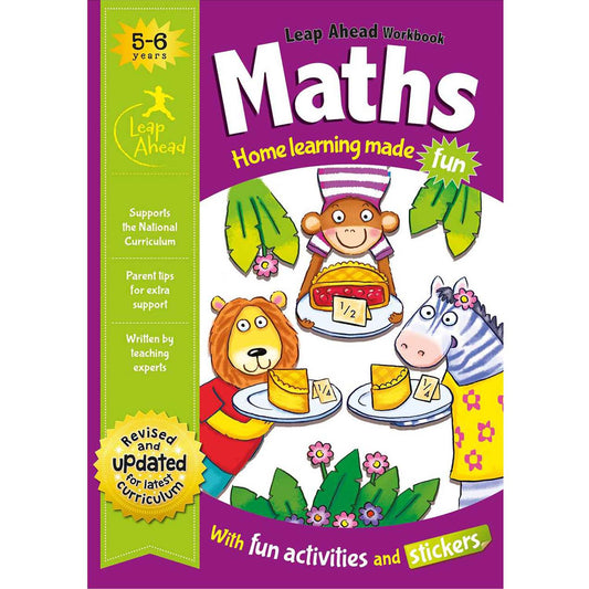 Leap Ahead Workbook: Maths 5-6 Years (Leap Ahead Workbook Expert) [Paperback] Igloo