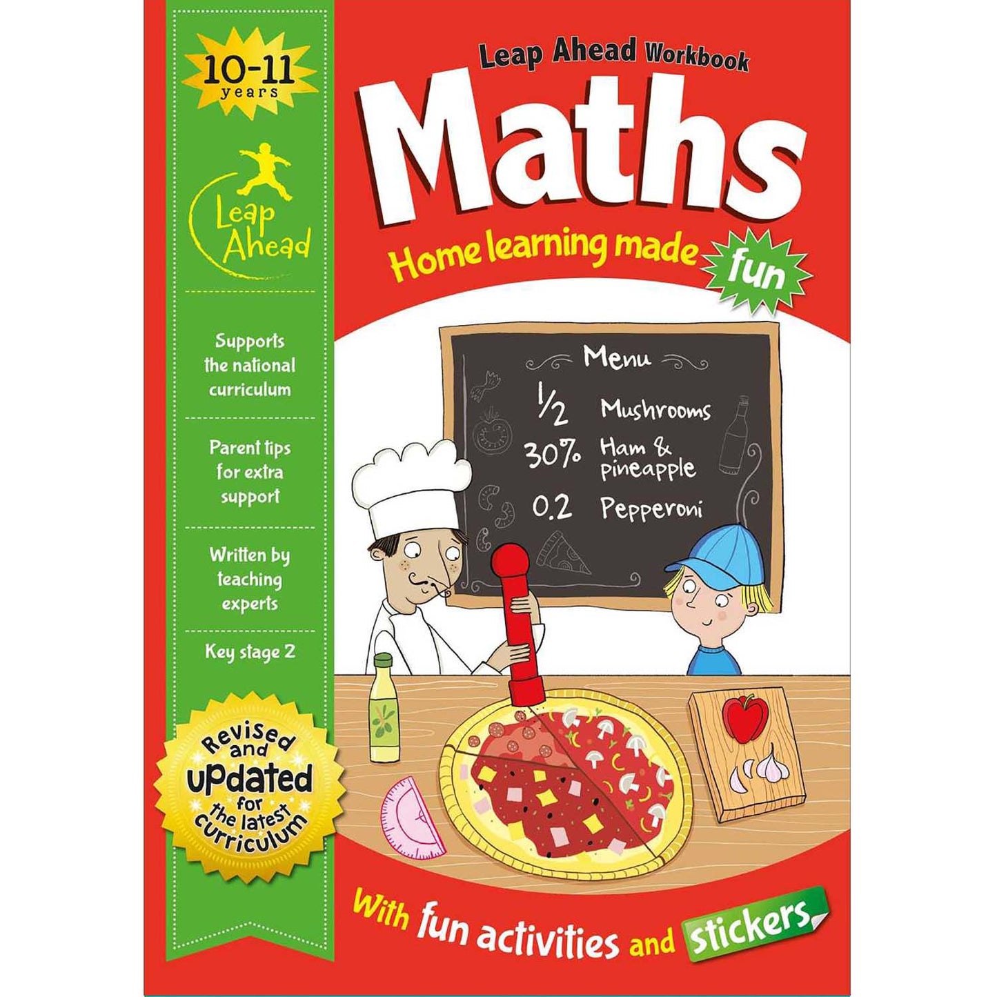 Leap Ahead Workbook: Maths 10-11 Years (Leap Ahead Workbook Expert) [Paperback]