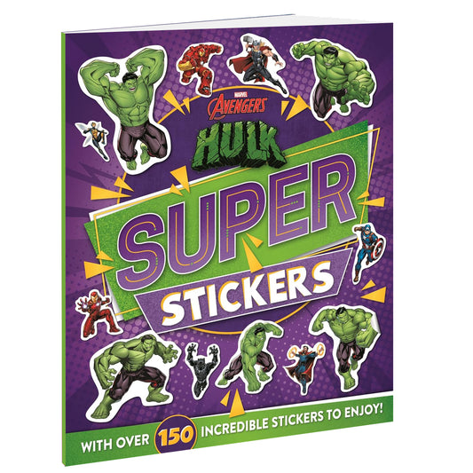 Marvel Hulk Super: Stickers | Colouring, Stickers & Activities Book for Kids