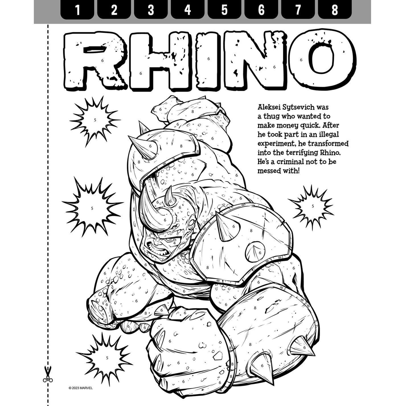 Marvel SpiderMan Paint By Numbers Marvel Entertainment International