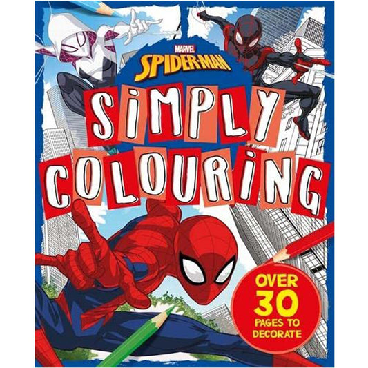 Marvel Spider-Man: Simply Colouring Autumn Publishing