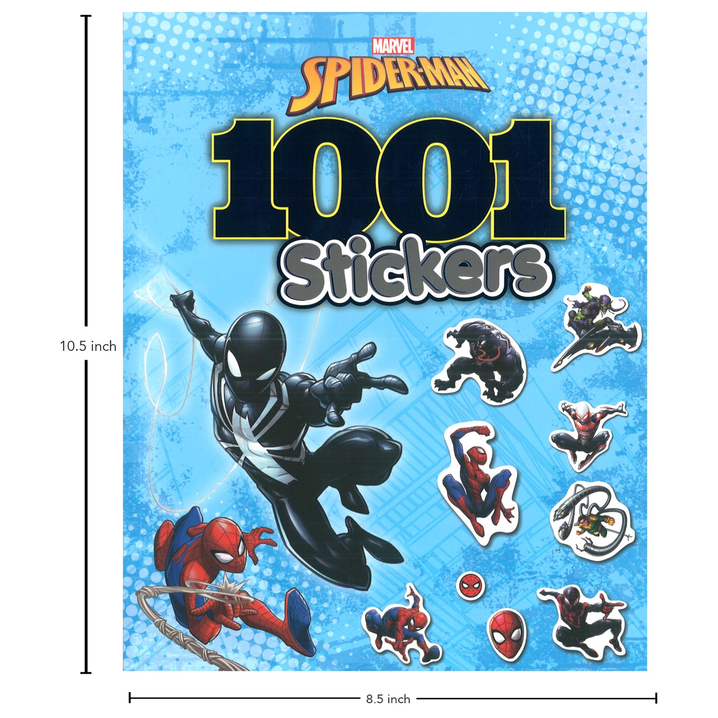 Marvel Spider-Man 1001 Stickers Book | Many Activities with Marvel Stickers for Kids