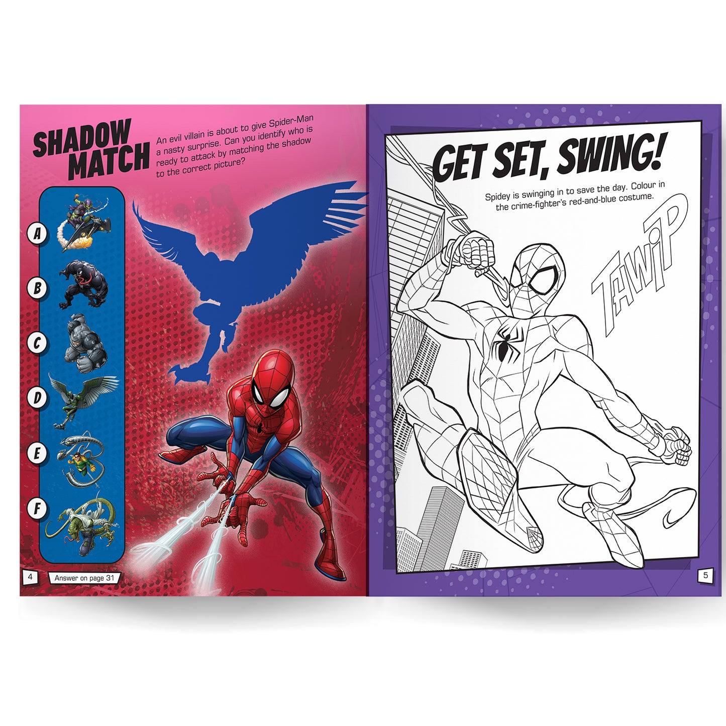 Marvel Spider-Man 1001 Stickers Book | Many Activities with Marvel Stickers for Kids