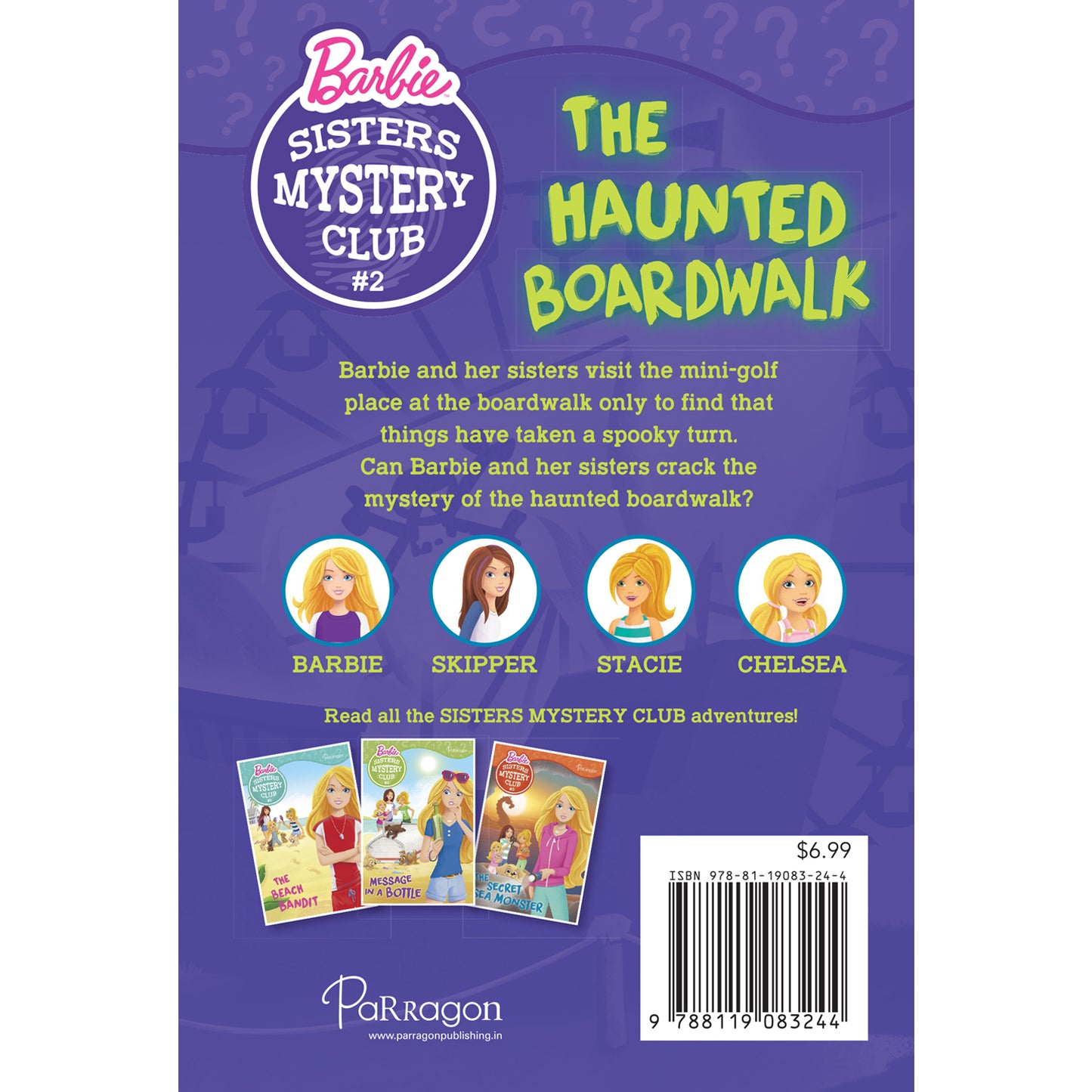 Barbie Sister Mystery Club 2: The Haunted Boardwalk By Parragon Books