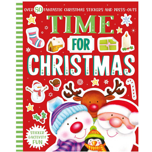 Time For Christmas Sticker & Activity Fun Parragon Publishing India