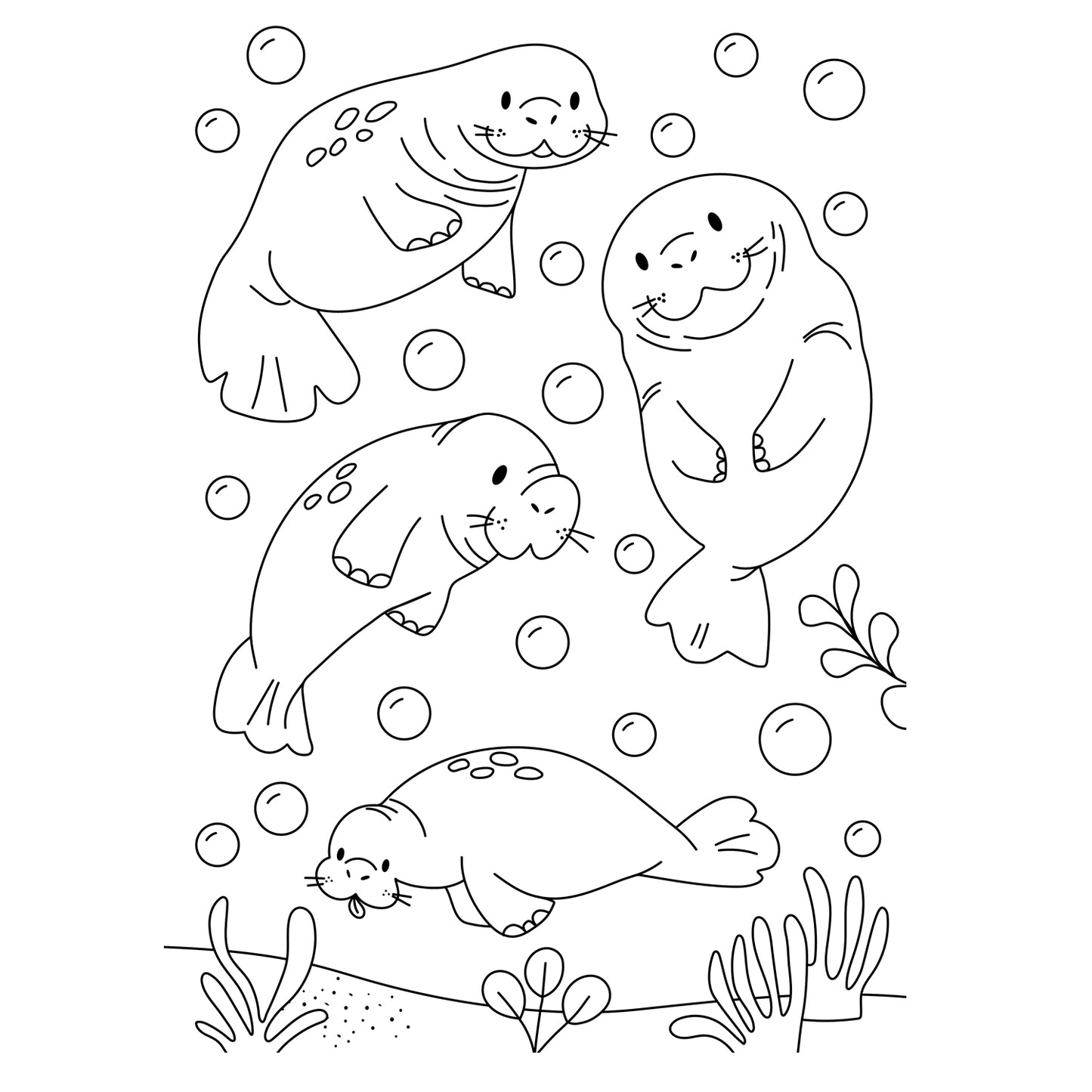 Sea Colouring Igloo