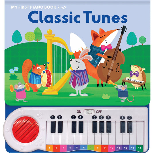 My First Piano Book - Classic Tunes| Interactive Musical Book for Kids | Learn & Play Classic Songs| Sing Along| Early Musical & Motor Skills| Interactive Piano Keys| Hands-On Learning| Ages 4-6