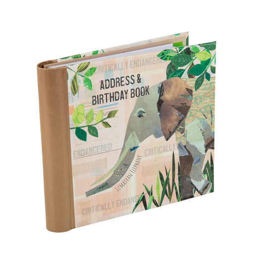 The Gifted Stationery Co Address & Birthday Book - Endangered [Office Product]