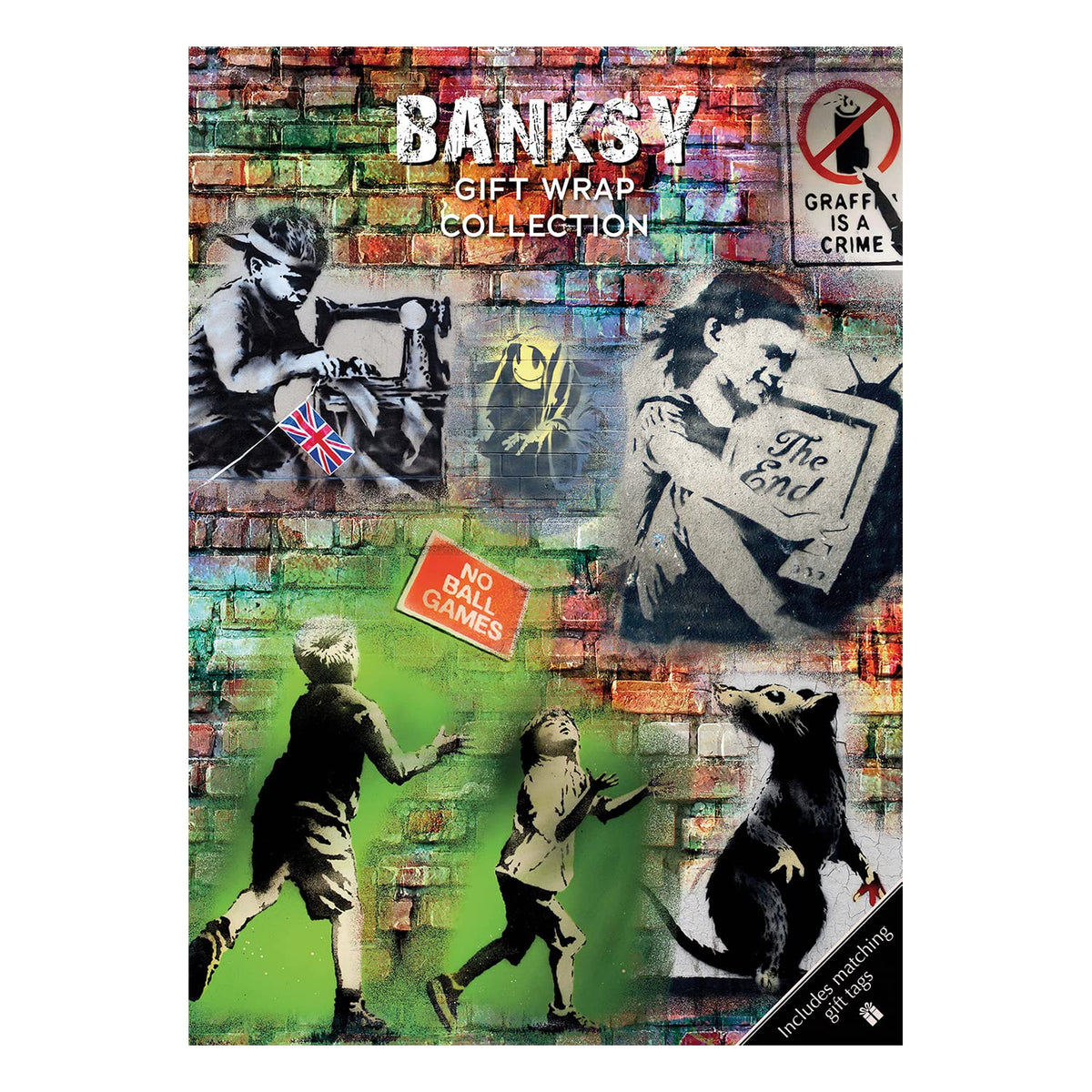 Banksy Gift Wrap Collection | Street Art Theme