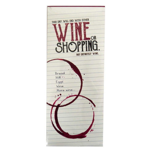 Wine Shopping List The Gifted Stationery Company